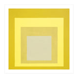 JOSEF ALBERS - HOMAGE TO THE SQUARE YELLOW WHITE (Print Only) thumbnail