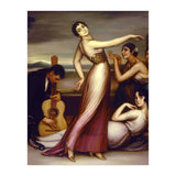 An Allegory of Happiness - 1917 - oil on canvas - 161x157 cm. (Print Only) thumbnail