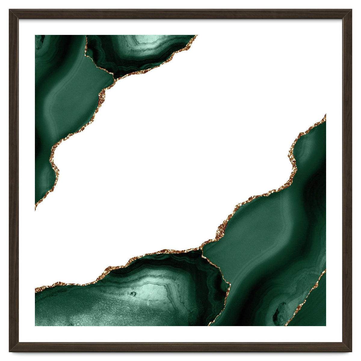Emerald & Gold Agate Texture 16
