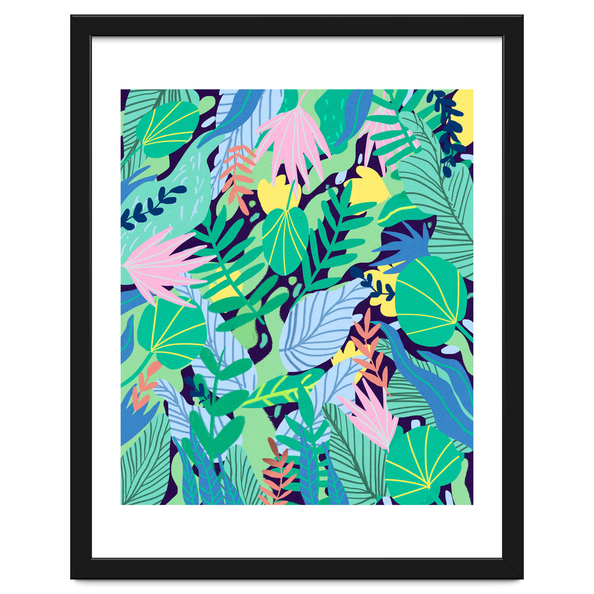 Wild Garden | Eclectic Contemporary Boho Jungle | Forest Meadow Botanical Nature Plants