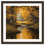 Golden Autumn Forest River thumbnail