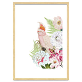 Cockatoo in Flower Jungle thumbnail