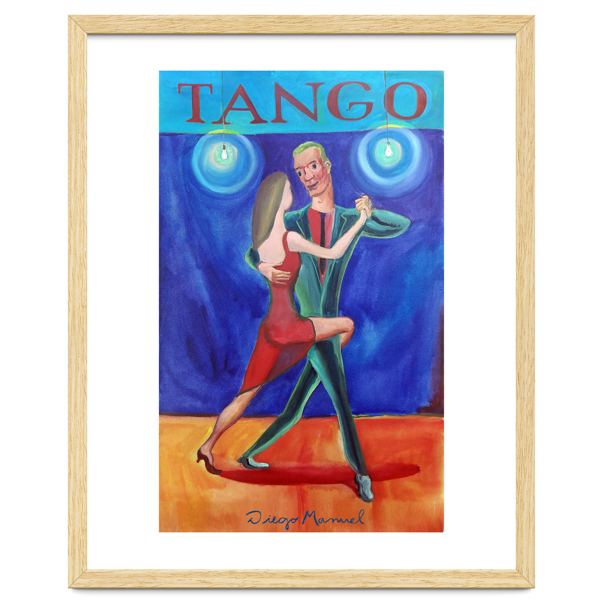 Afiche De Tango