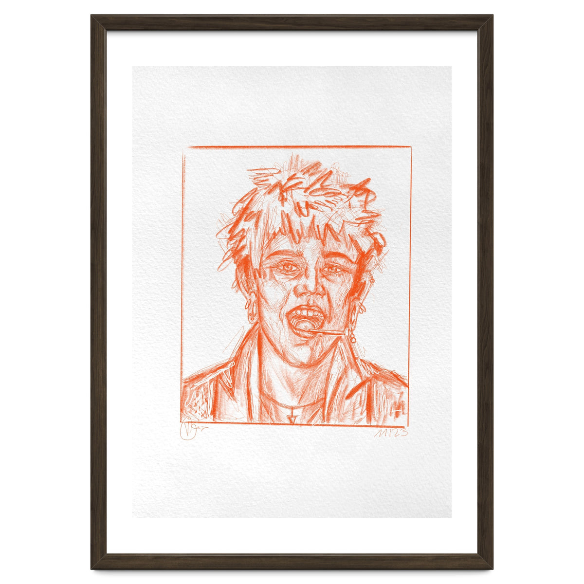 süßsaurer lollipop