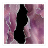 Mauve & Silver Agate Texture 01  (Print Only) thumbnail