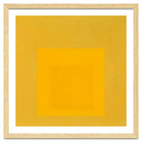 JOSEF ALBERS - HOMAGE TO THE SQUARE YELLOW