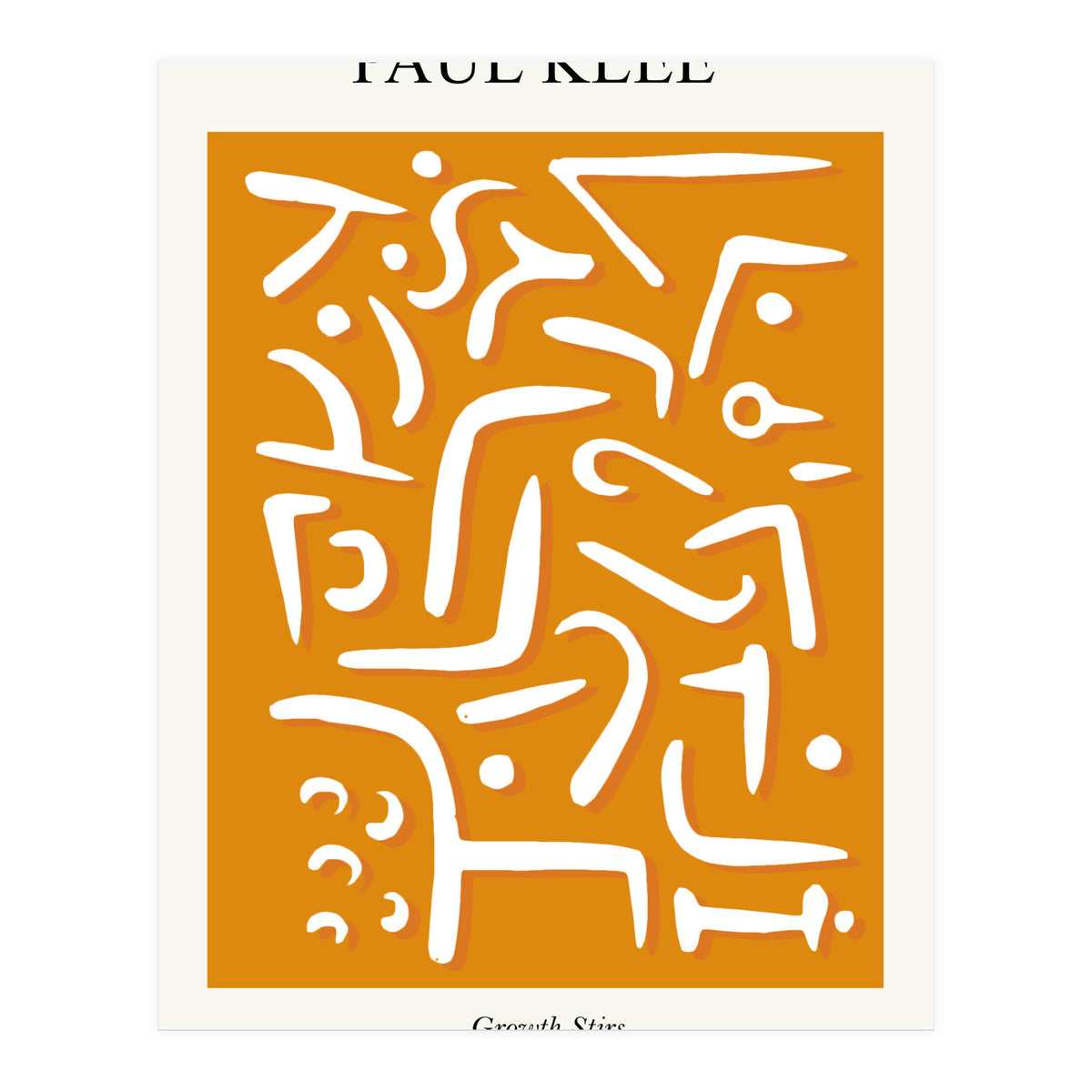 Growth Stirs  Inspired by Paul Klee (Print Only)