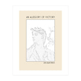 An Allegory Of Victory – Jules Joseph Lefebvre Ascii Art (Print Only) thumbnail