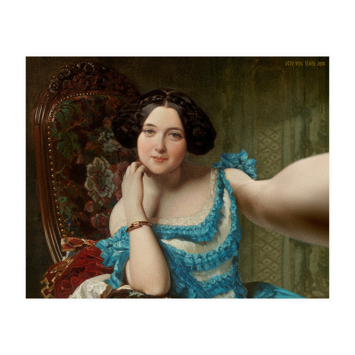 Amalia de Llano U Dotres - Federico de Madrazo - Selfie (Print Only)