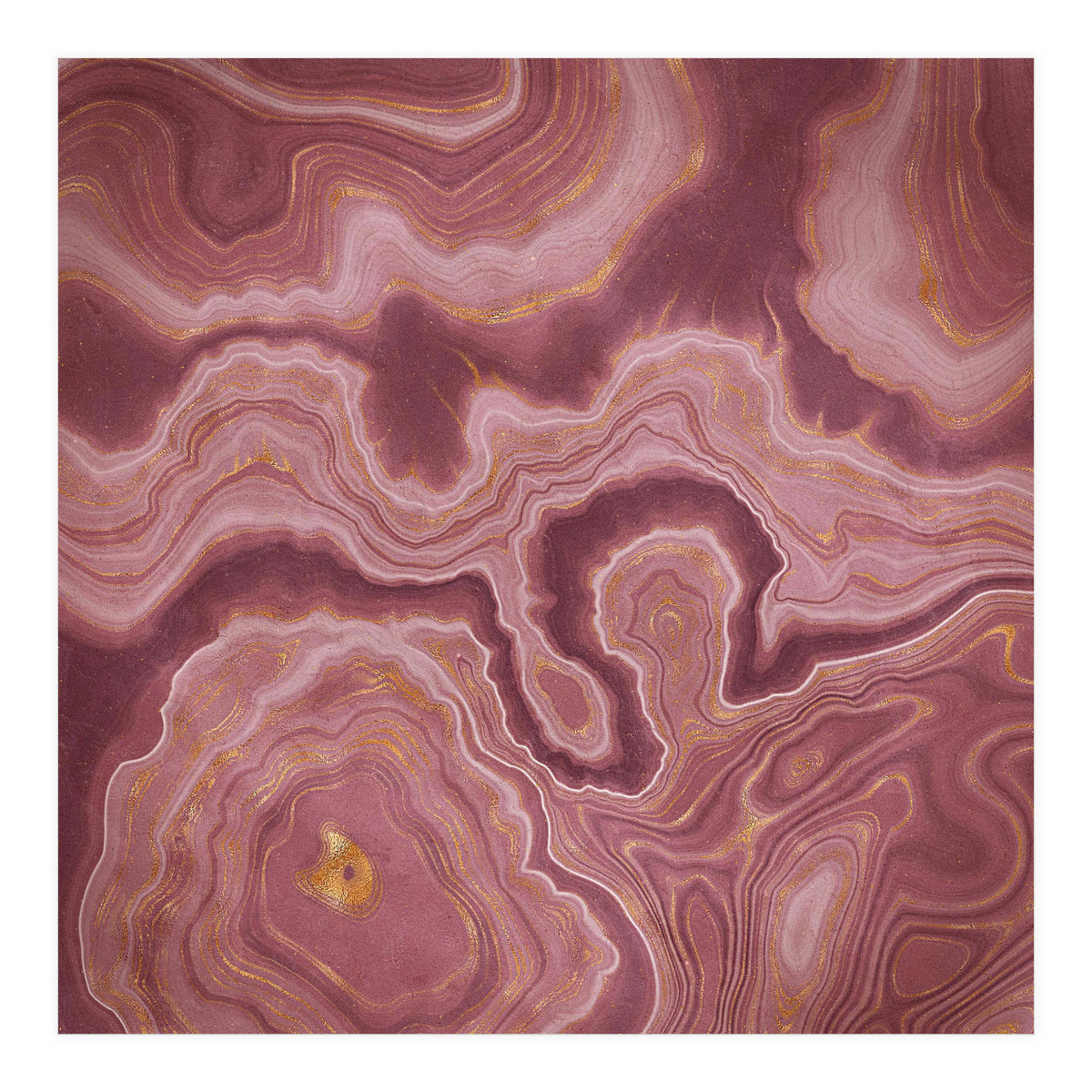 Pink Agate Texture 04  (Print Only)