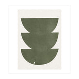 GREEN WATERCOLOR SHAPES NO.3 (Print Only) thumbnail
