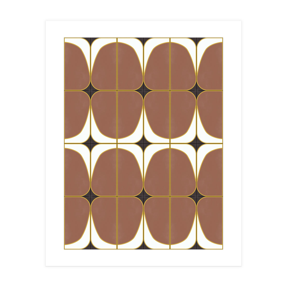 Elegant Sassy Seventies Tiles (Print Only)