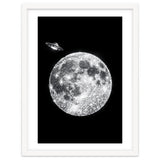 Diamond moon and UFO thumbnail