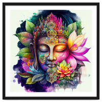Floral Awakening Buddha