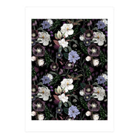 Botanical Dream Dark Blue (Print Only)