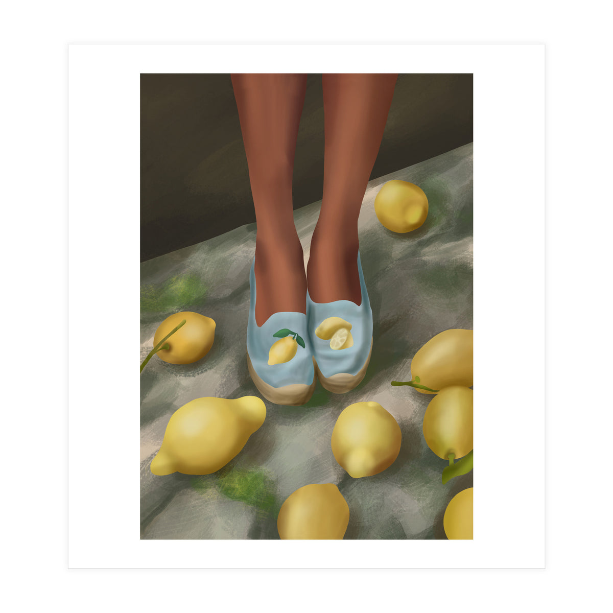 Lemon Steps (Print Only)