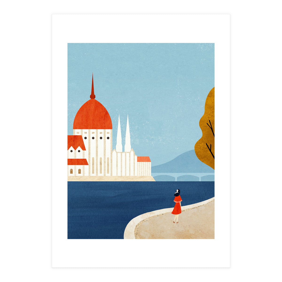 Autumn In Budapest (Print Only)