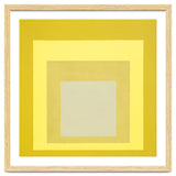 JOSEF ALBERS - HOMAGE TO THE SQUARE YELLOW WHITE thumbnail