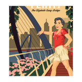 Perth, The Elizabeth Quay Bridge, Australia (Print Only) thumbnail