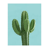 Blue Cactus 1 (Print Only) thumbnail