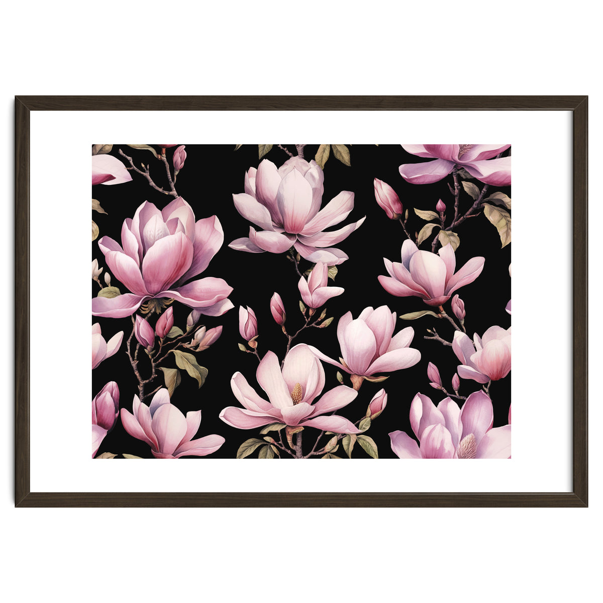 Magnolia Spring Romance Black