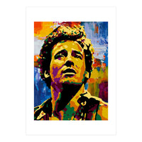 Bruce Springsteen Colorful abstract (Print Only)