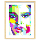 Madonna American Pop Singer Art WPAP thumbnail