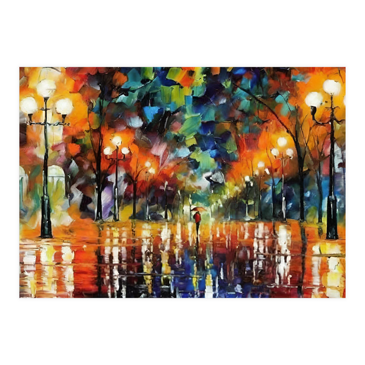 Nature Abstract Urban Tree (Print Only)