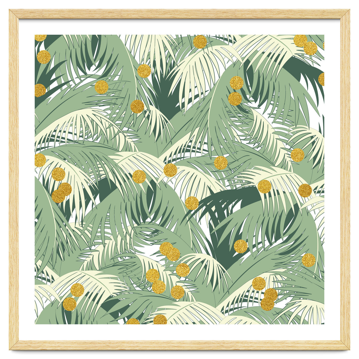 Palm + Gold #society6 #decor #buyart