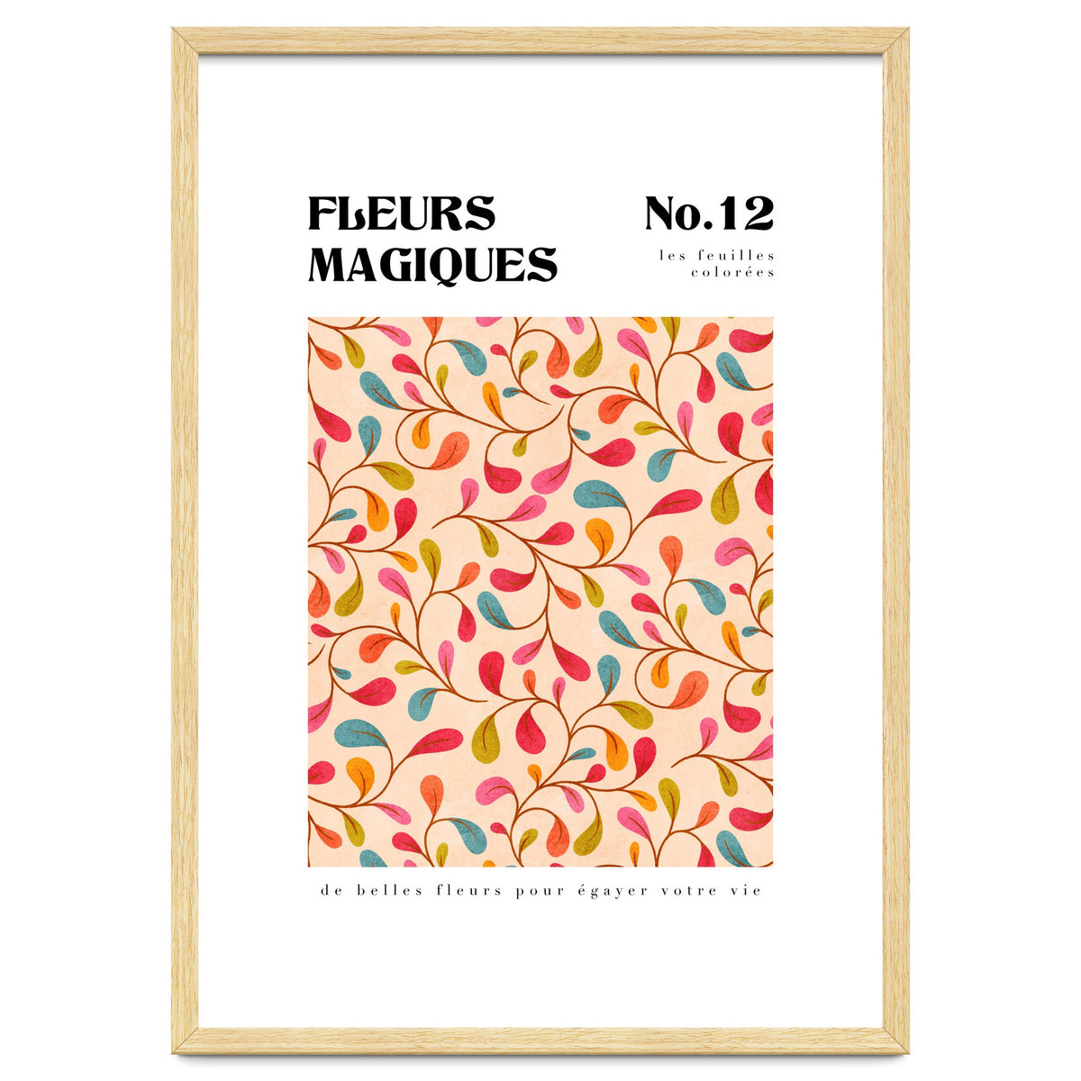 Magical Flowers No.12 Coloured Leaves