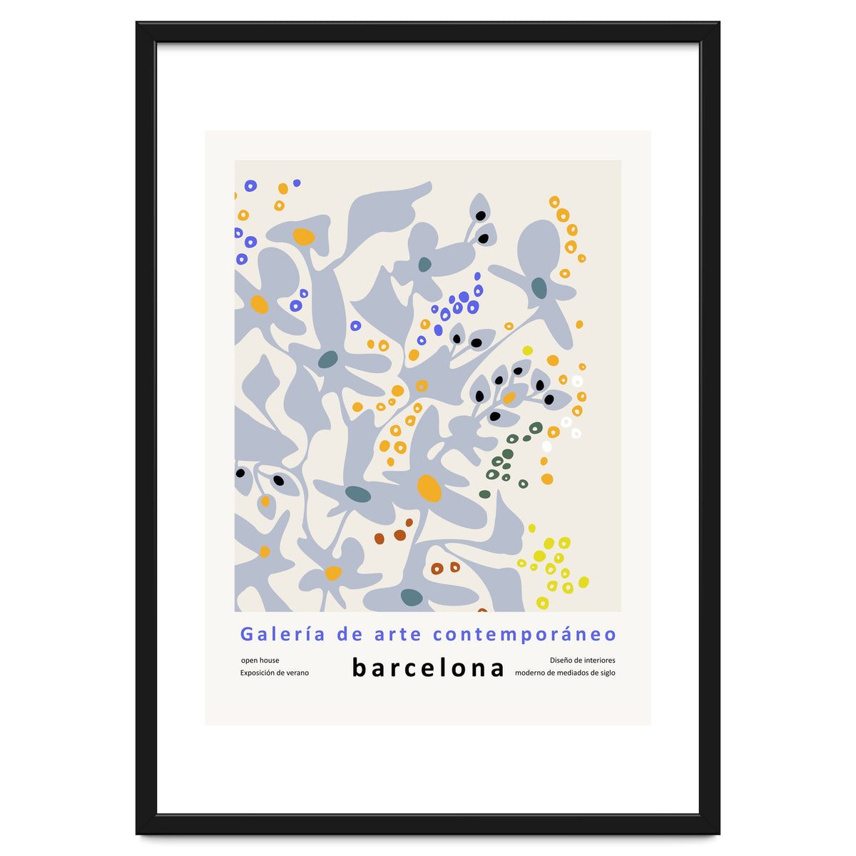 Contemporary art gallery Barcelona design and interior