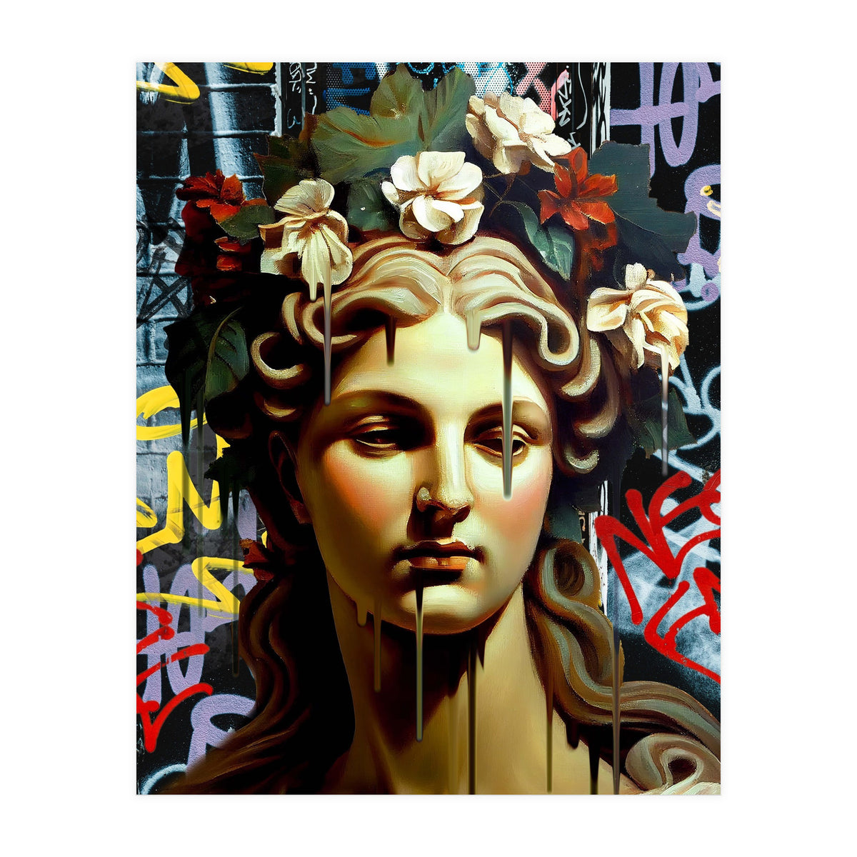 Vandal Pietà (Print Only)