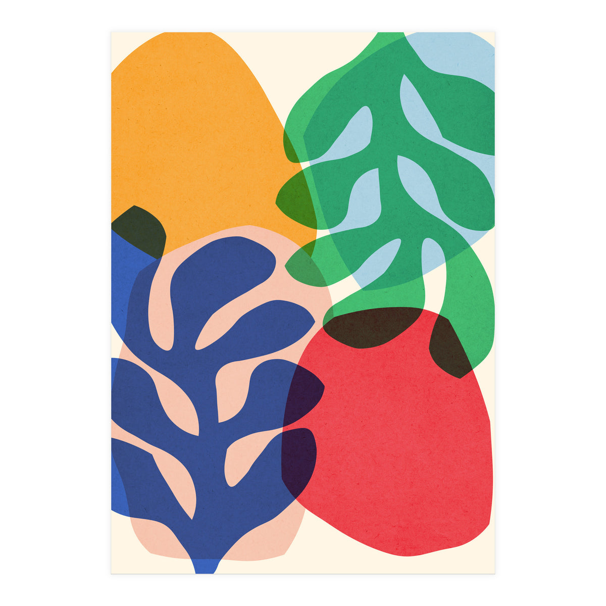 Floral matisse 7 (Print Only)