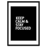 keep calm and stay focused thumbnail