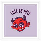 Cute as Hell Devil with Dark Text thumbnail