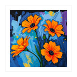 Orange Flowers (Print Only) thumbnail