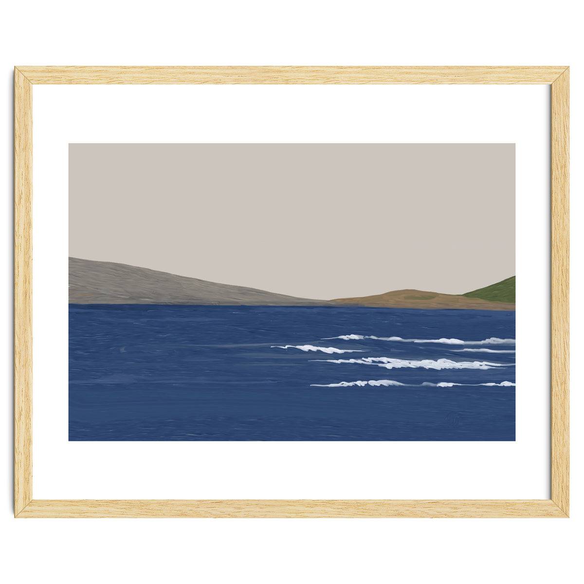 Deep Blue Sea oil painting