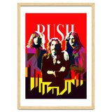 Rush Progressive Rock Pop Art WPAP thumbnail
