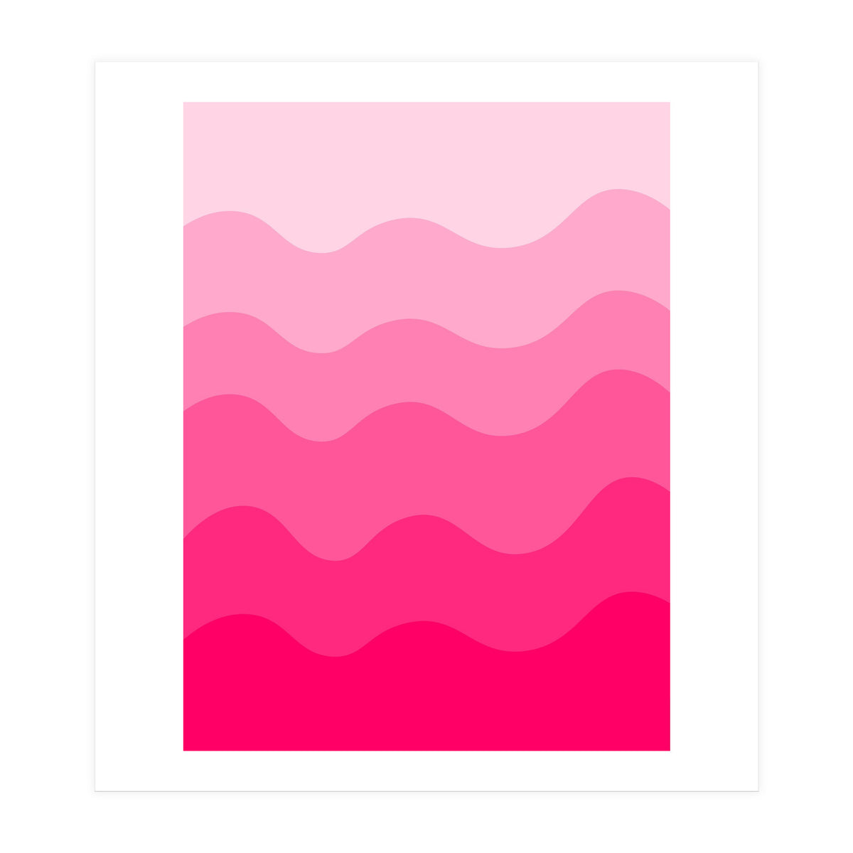 Pink gradient design (Print Only)