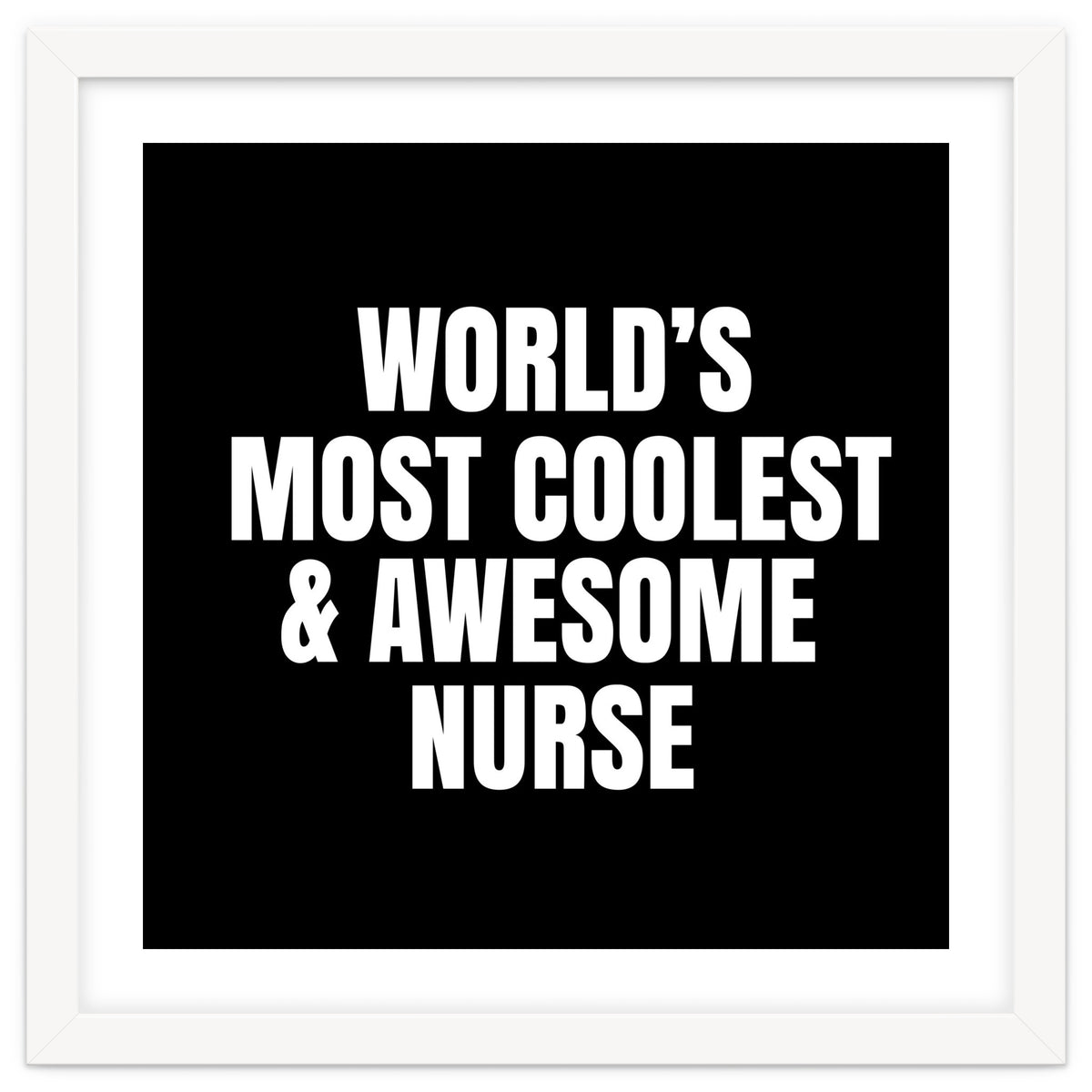World's most coolest and awesome nurse