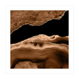 Brown & Gold Agate Texture 13 (Print Only) thumbnail