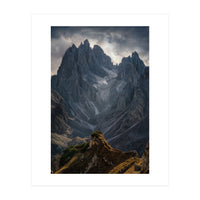 Fantastic mountains of the Dolomites (Print Only)