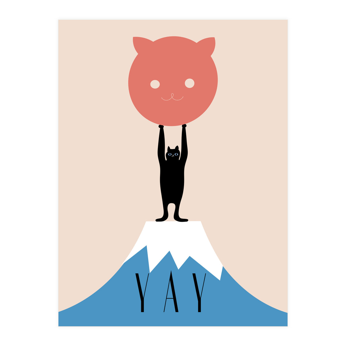 YAY - Powerful Cat (Print Only)