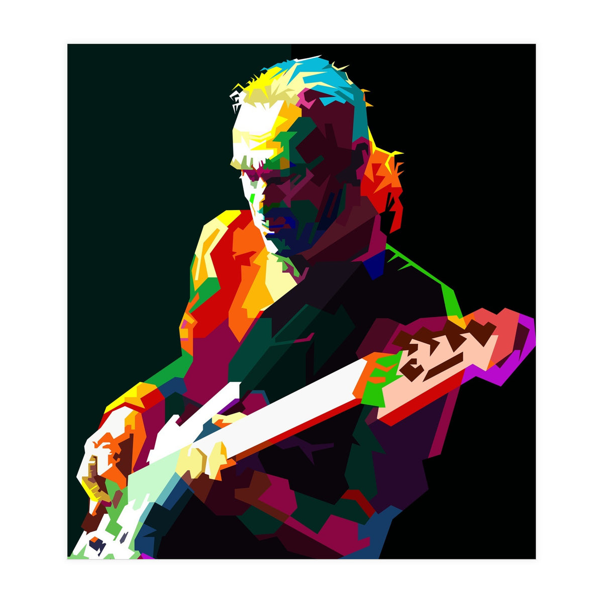 Billy Sheehan Pop Art WPAP (Print Only)