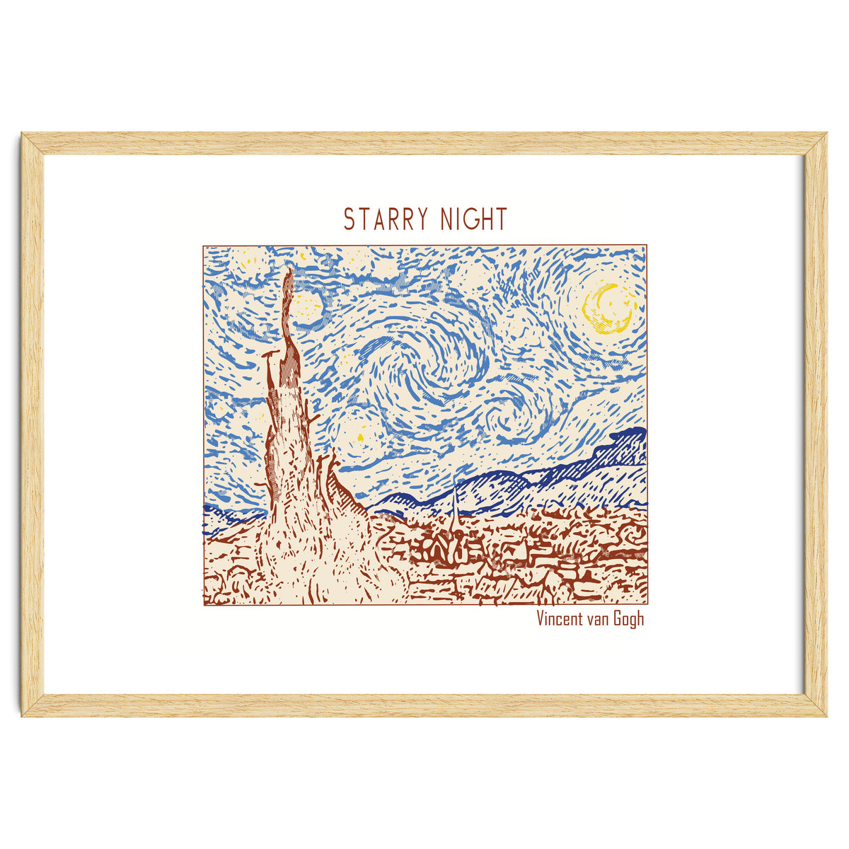 Starry Night – Vincent Van Gogh