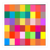 Colorful Rainbow Squares Patch (Print Only) thumbnail