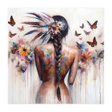 Butterfly Braid Elegance (Print Only) thumbnail