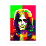 David Gilmour Pink Floyd Classic Rock Art WPAP (Print Only) thumbnail