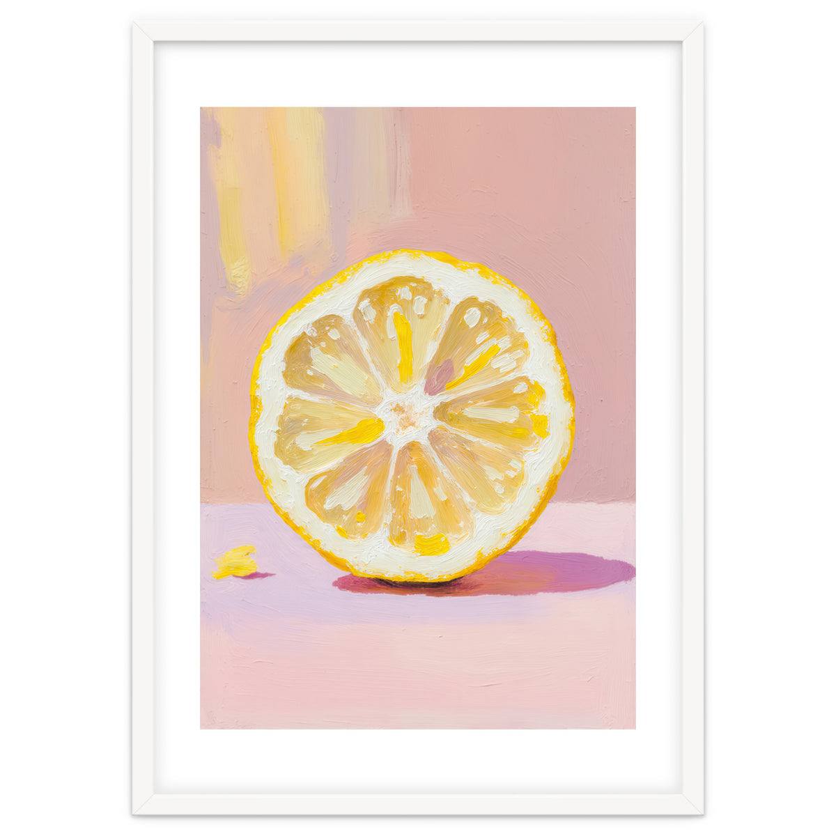 Lemon Slice – Modern Still Life Food
