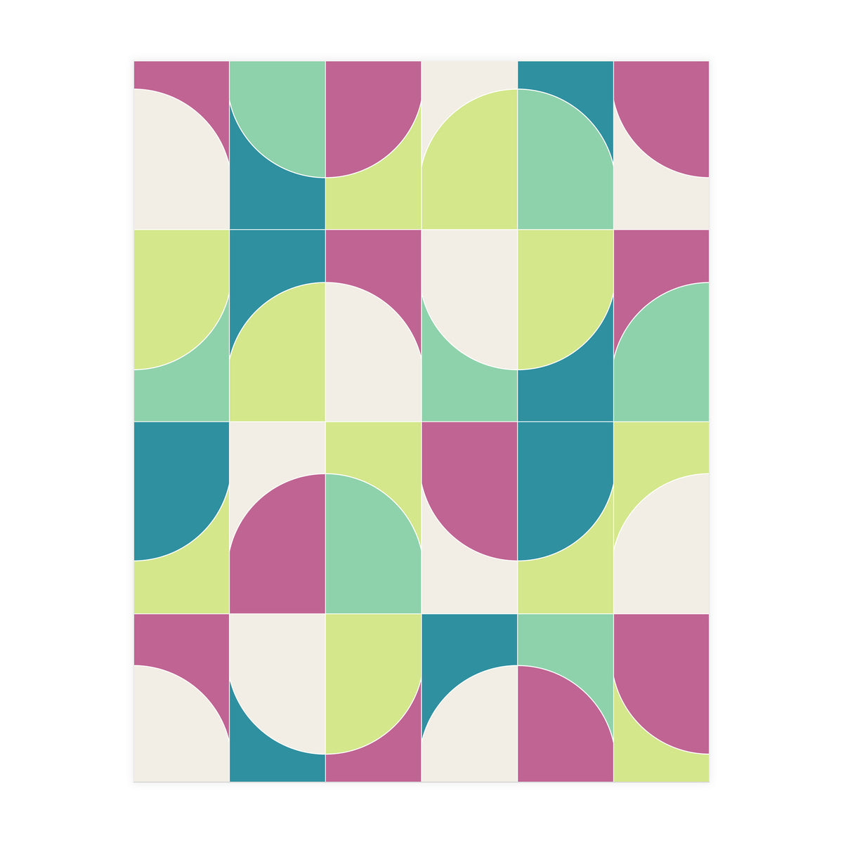 Bold Geo Tiles 04 (Print Only)